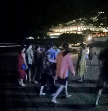 事故現(xiàn)場(chǎng)。（圖片來(lái)源：《民族報(bào)》）