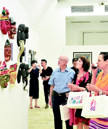 “傳承人工作坊”吸引了眾多馬耳他觀眾。