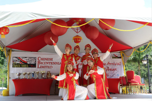 中國民族舞蹈表演。