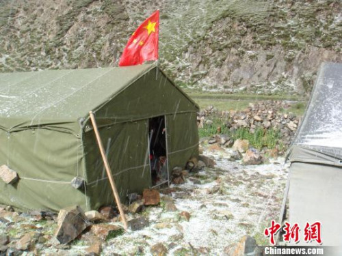 圖為第六地質(zhì)大隊駐地?！≈芪脑?攝