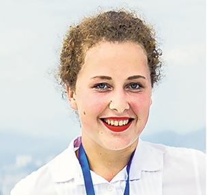 捷克留學生潘淑娜。