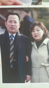 夫婦倆初到成都。(受訪者供圖)