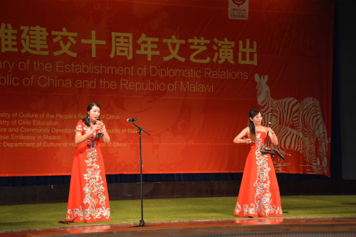 民樂表演。