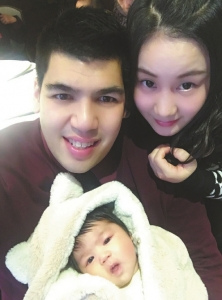 薛榮神到成都11年，安家落戶有了可愛的女兒。