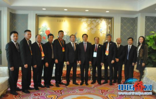 圖為與會嘉賓合影 林浩 攝