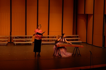 中國(guó)民樂(lè)表演。