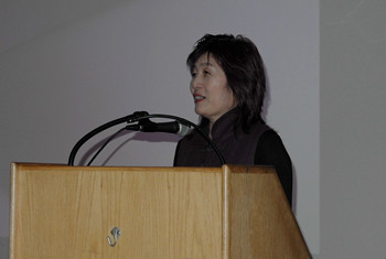 章啟月總領(lǐng)事致辭。