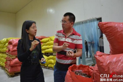 歐美同學(xué)會代表團(tuán)專家們正在認(rèn)真討論。（攝影：楊麗芳）