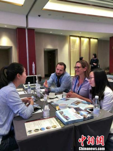 以色列國家旅游部攜30余家來自以色列各地的地接社、酒店、航空公司，及特色產(chǎn)品資源商代表在廣州啟動冬季路演 郭軍 攝