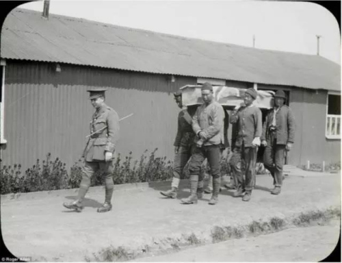 一戰(zhàn)中國(guó)勞工資料圖 