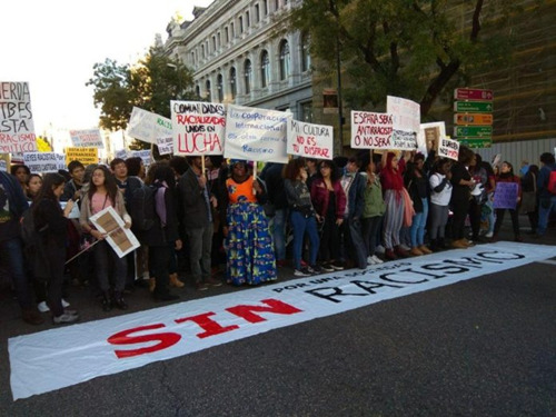 游行活動。(西班牙歐浪網(wǎng) 資料圖)