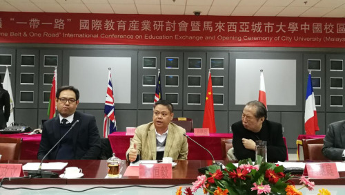 馬華公會對華事務委員會副主席林恒毅拿督發(fā)言