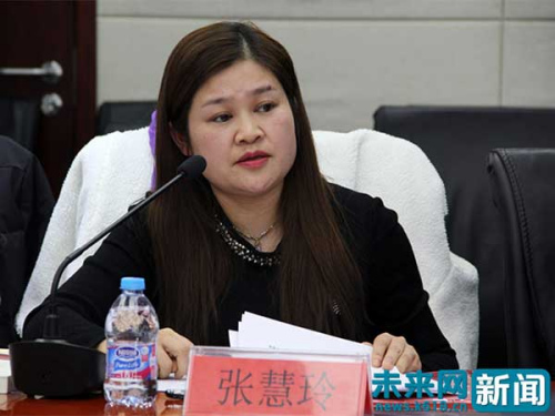 國(guó)家新聞出版廣電總局動(dòng)畫產(chǎn)業(yè)轉(zhuǎn)型課題負(fù)責(zé)人、央視少兒頻道資深導(dǎo)演張慧玲。未來網(wǎng)記者 丁君朋攝