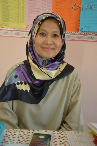 瑪麗亞娜：中文班會一直的辦下去，多學(xué)習(xí)一種語言，絕對是優(yōu)勢。(圖：星洲日報)