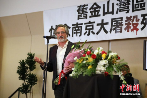 圖為舊金山猶太裔市議員阿倫·佩斯金。<a target='_blank' >中新社</a>記者 劉丹 攝