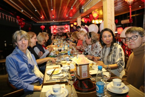 美食品鑒會(huì)現(xiàn)場(chǎng)。