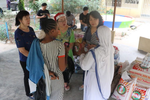 (尼日利亞拉各斯華助中心供圖) (尼日利亞拉各斯華助中心供圖)