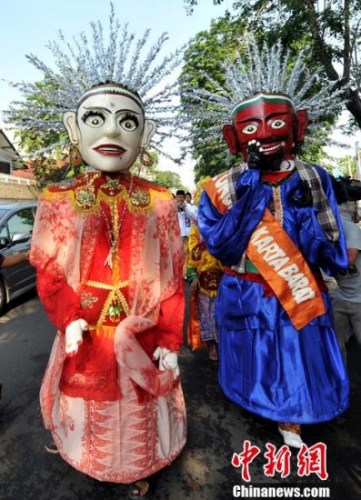 資料圖：印度尼西亞新人(中國新聞網(wǎng))