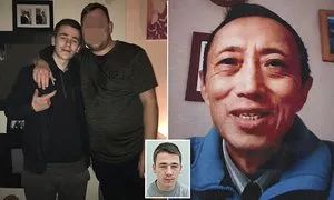 (左圖為里查德森，右圖為遇害中國(guó)老人)