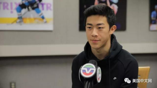 陳巍接受美國中文網(wǎng)專訪 (美國中文網(wǎng)官子俊攝)