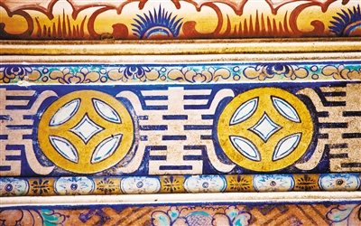 文昌市韓家宅壁畫(huà)。 海南日?qǐng)?bào)記者 李幸璜 攝