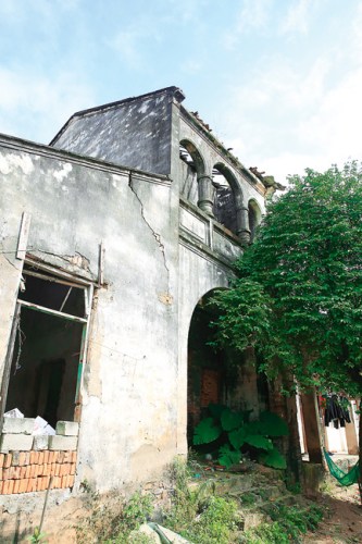 西聯(lián)農(nóng)場(chǎng)現(xiàn)存的天任樓。