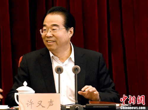 1月24日，全國僑辦主任會(huì)議在北京閉幕。中國國務(wù)院僑務(wù)辦公室黨組書記、副主任許又聲總結(jié)了會(huì)議成果，并對(duì)新時(shí)代僑務(wù)工作提出要求。 <a target='_blank' >中新社</a>記者 張勤 攝