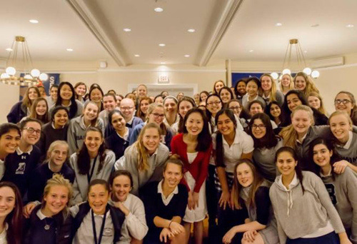 2015年參選時年僅24歲，被稱“李林笛精神”。(美國《世界日報》資料圖：李林笛提供)