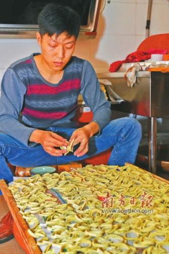 客家特色年貨馓子。