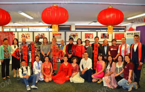 合影。(新西蘭天維網(wǎng))