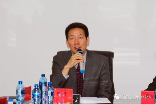 阮平總領(lǐng)事做總結(jié)發(fā)言。(圖片來(lái)源：南非僑網(wǎng)微信公眾號(hào))