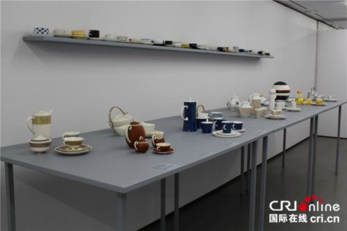 館內瓷器藏品部分展覽。