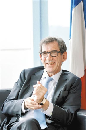 法國駐華大使黎想。圖/廣州日報(bào)全媒體記者 莫偉濃