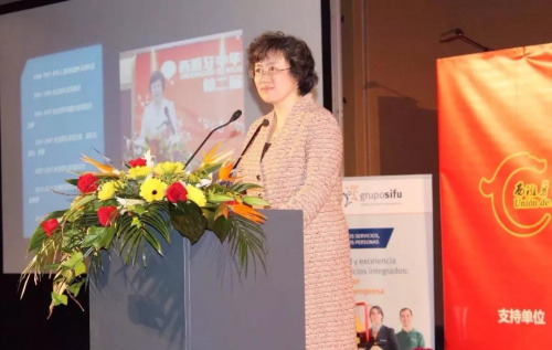 林楠總領(lǐng)事致辭。