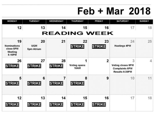 曾潔發(fā)來的罷工期間停課的時間表