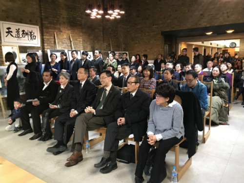 百余位華僑華人參加了當(dāng)天的活動(dòng)。