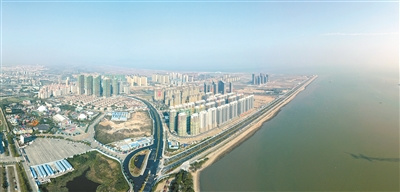 正在崛起的汕頭東海岸新城。