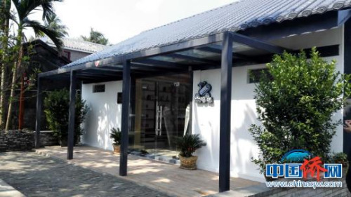 村莊里的“鳳鳴書吧”。　張茜翼 攝