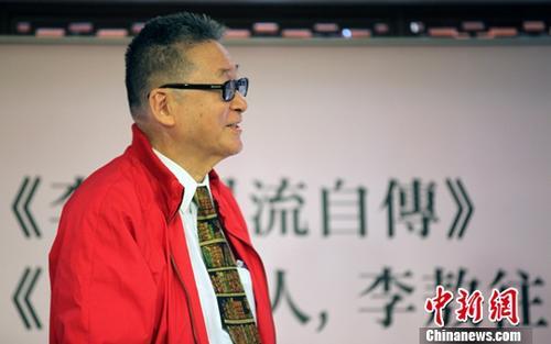 李敖資料圖。<a target='_blank' >中新社</a>記者 劉舒凌 攝