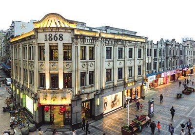 改造后的老香山外景。