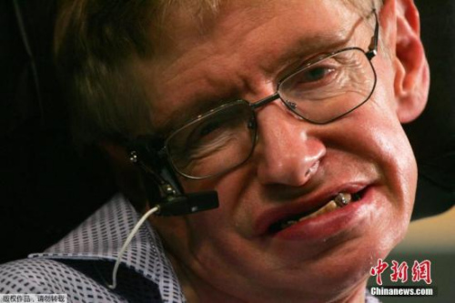 　資料圖：霍金。