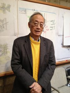 韋業(yè)祖在辦公室。（加拿大《環(huán)球華報》）