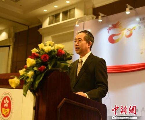 中國駐柬大使熊波在致辭?！↑S耀輝 攝