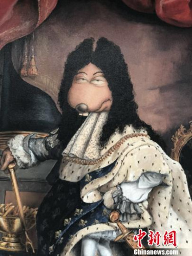 圖為烏奇·豪澤作品。鐘欣　攝