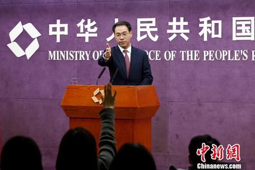 　資料圖：商務(wù)部新聞發(fā)言人高峰。<a target='_blank' >中新社</a>記者 李慧思 攝