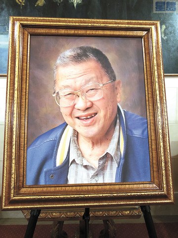 蔡流輪醫(yī)生肖像。（美國《星島日報》/劉康泰 攝)