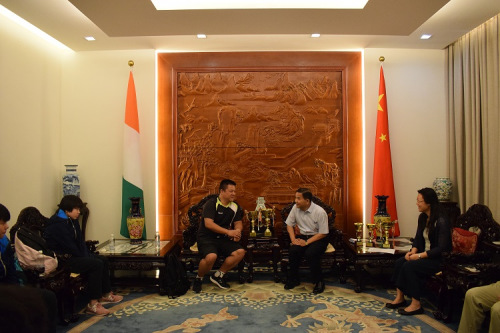 圖片來源：中國(guó)駐科特迪瓦大使館網(wǎng)站