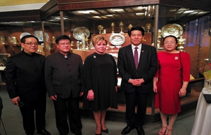 活動現(xiàn)場。(圖片來源：中國駐俄羅斯大使館網(wǎng)站)