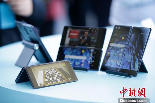 資料圖：中興天機(jī)Axon M。<a target='_blank' >中新社</a>記者 廖攀 攝