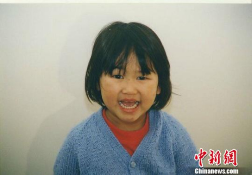 Polly小時候。Polly Clegg提供